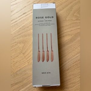 NWT West Elm 4-piece spreader set